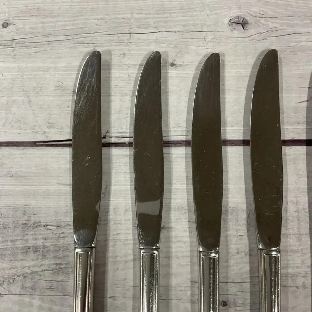 Oneida BANCROFT‎ Stainless Steel Flatware Set Of 7 Dinner Knives